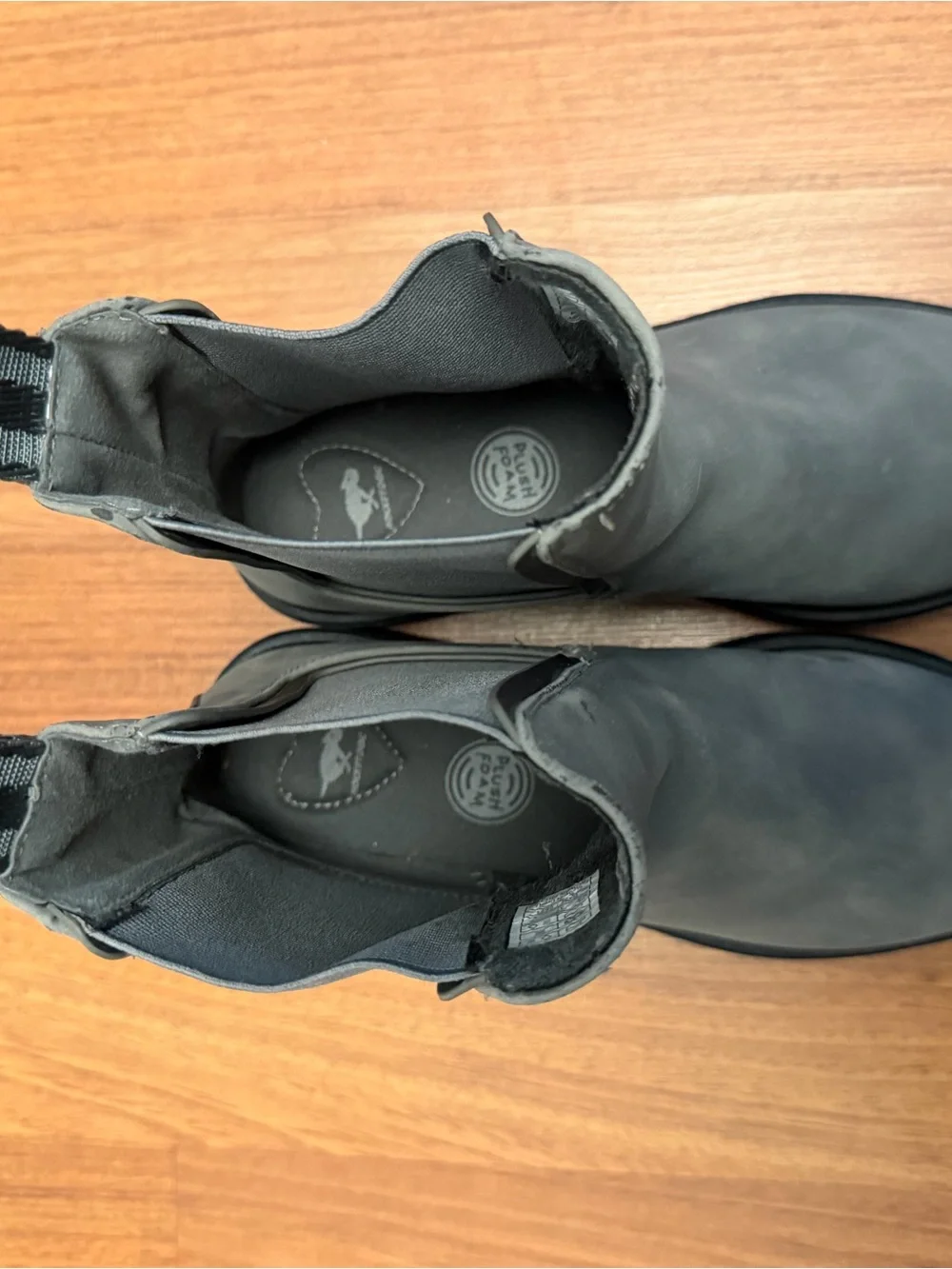 Men's Grey Chelsea Boots - Sleek Slip-On Dress Boot